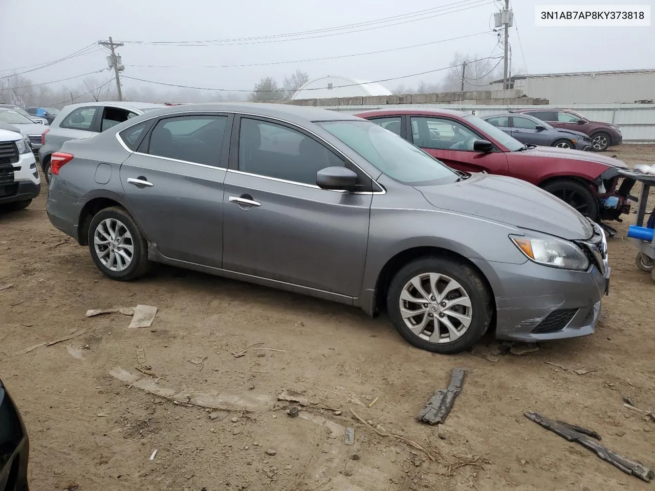 3N1AB7AP8KY373818 2019 Nissan Sentra S