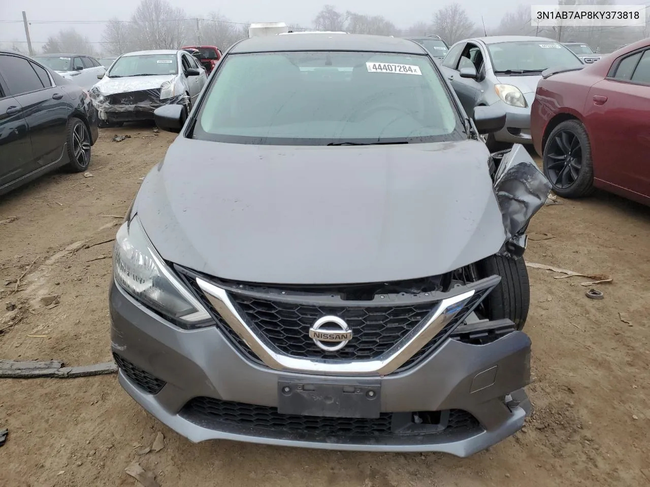 2019 Nissan Sentra S VIN: 3N1AB7AP8KY373818 Lot: 44407284