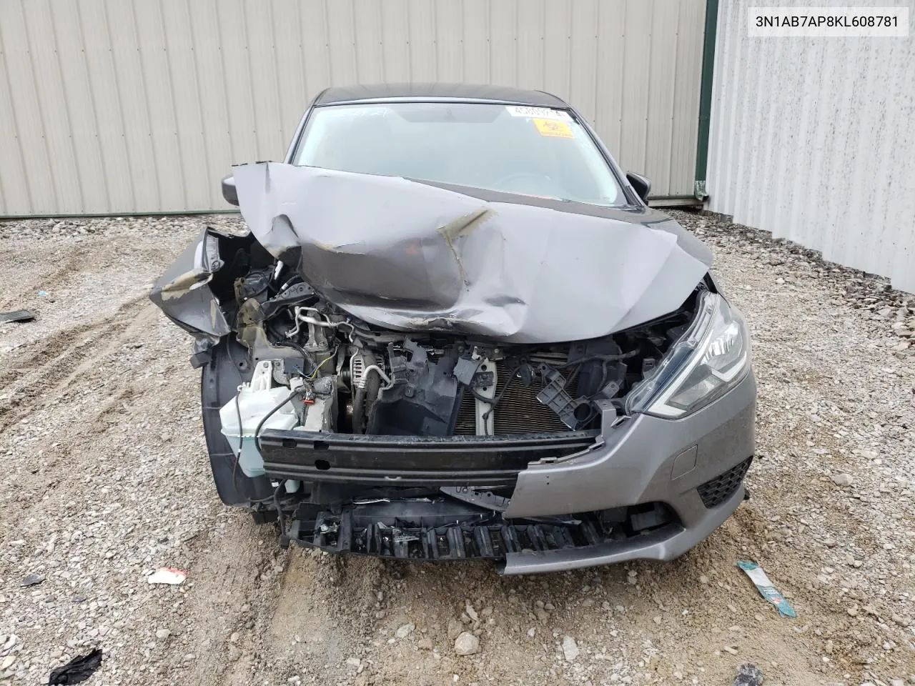 3N1AB7AP8KL608781 2019 Nissan Sentra S