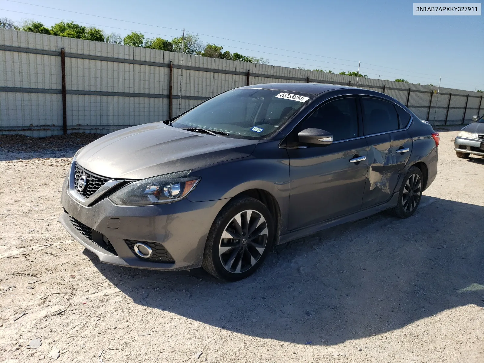 2019 Nissan Sentra S VIN: 3N1AB7APXKY327911 Lot: 46255084