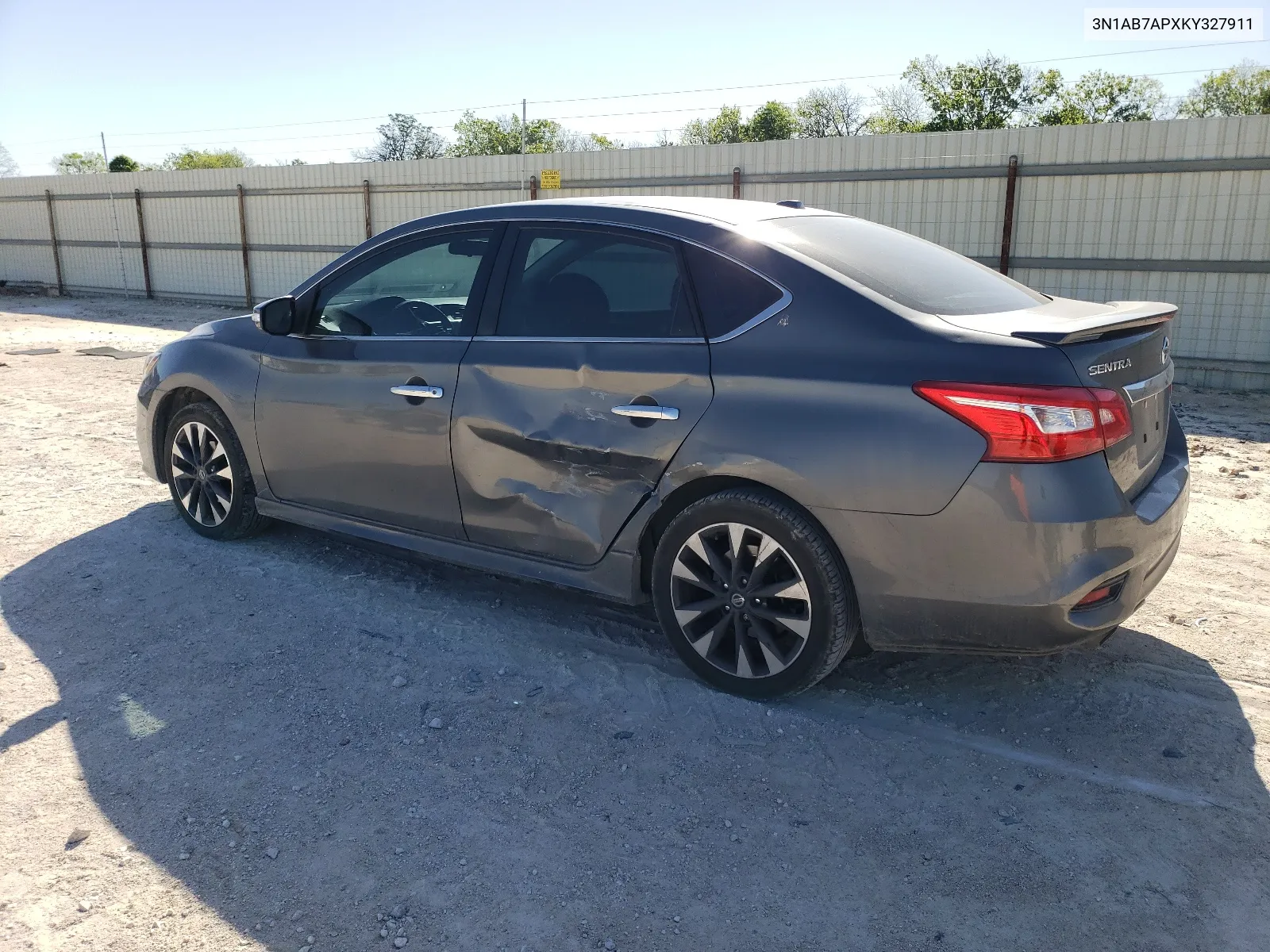 2019 Nissan Sentra S VIN: 3N1AB7APXKY327911 Lot: 46255084