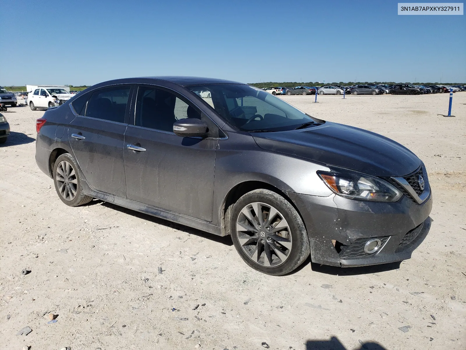 2019 Nissan Sentra S VIN: 3N1AB7APXKY327911 Lot: 46255084