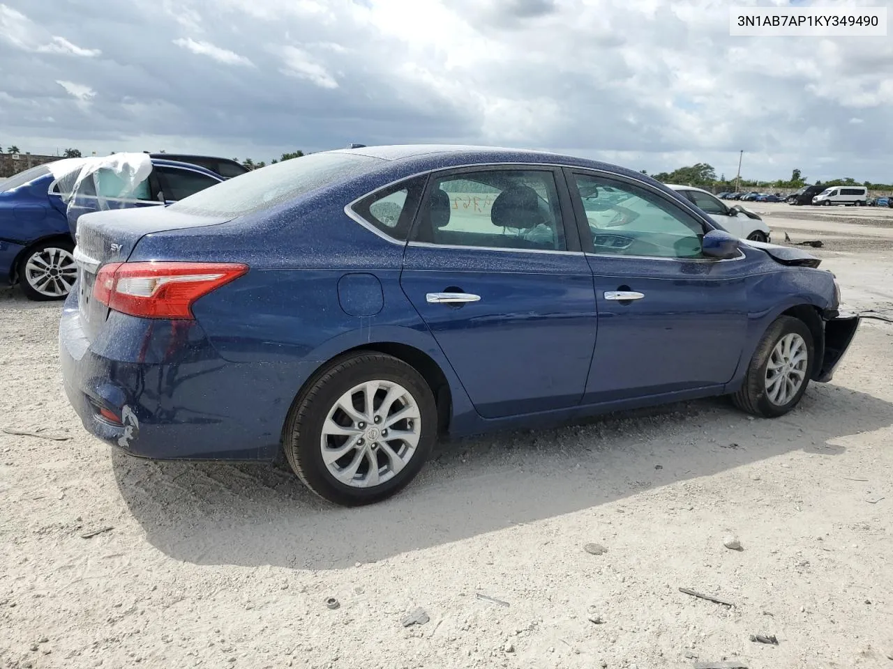 3N1AB7AP1KY349490 2019 Nissan Sentra S