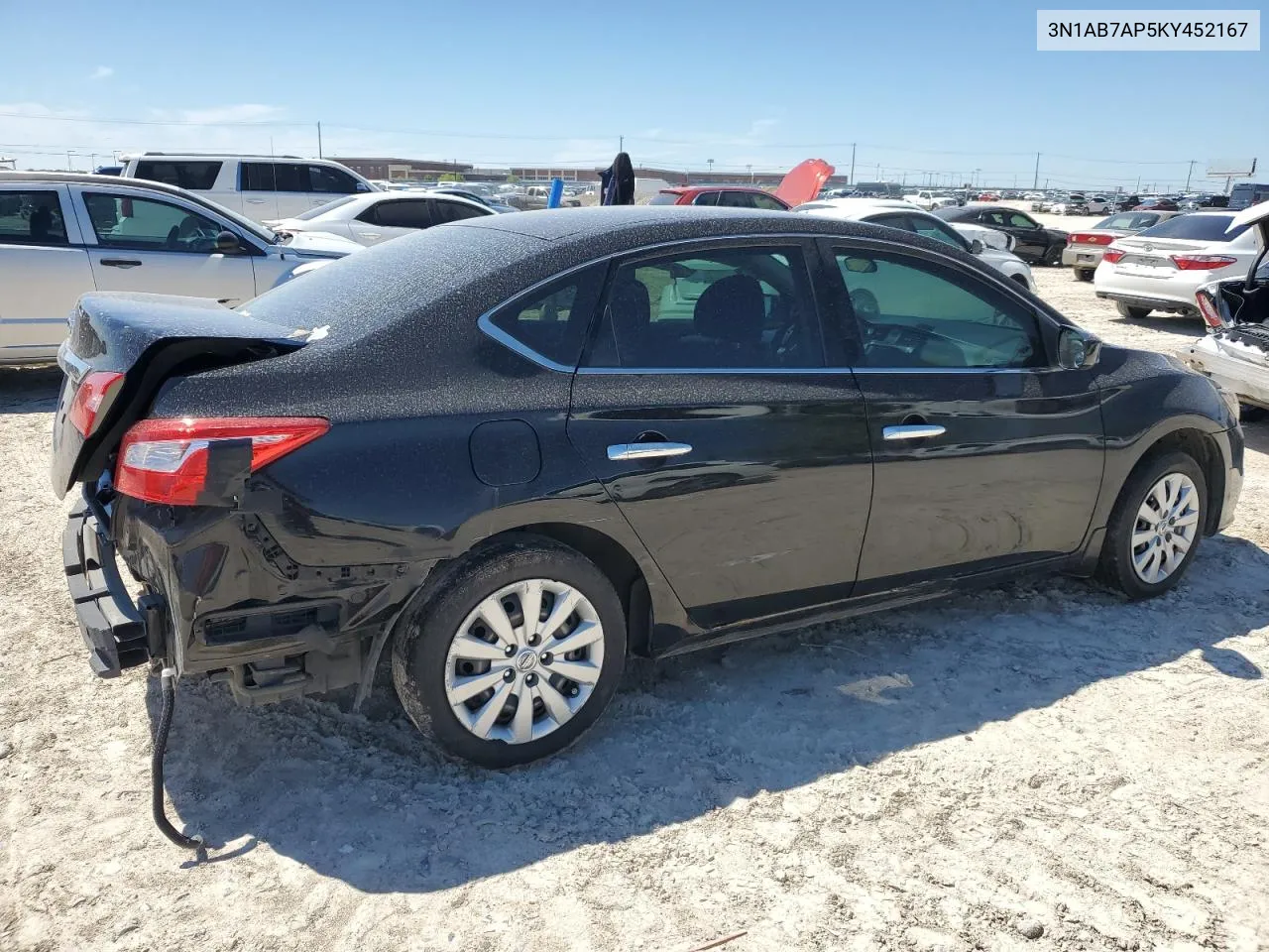 3N1AB7AP5KY452167 2019 Nissan Sentra S