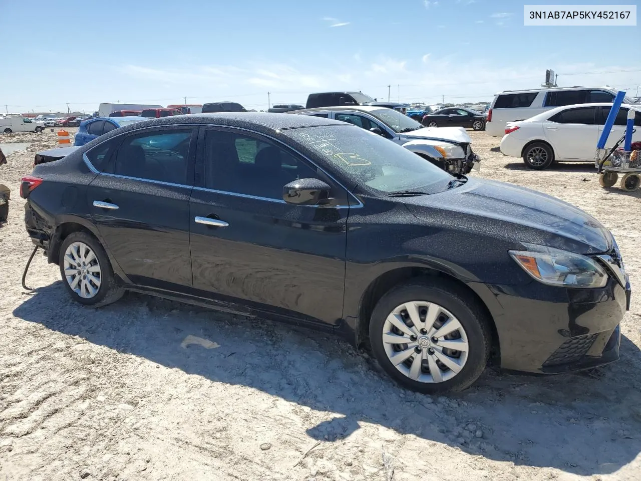 3N1AB7AP5KY452167 2019 Nissan Sentra S