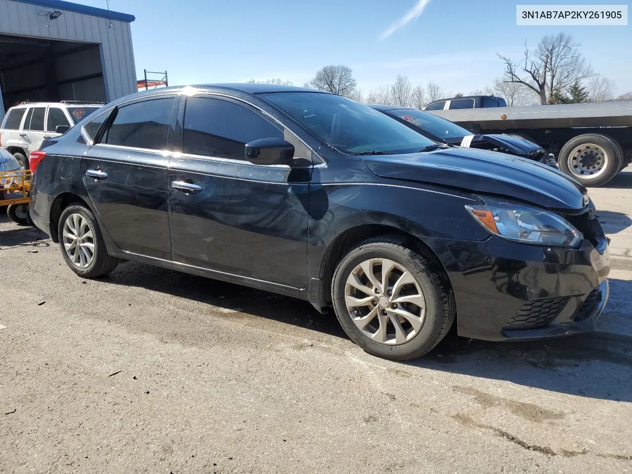 3N1AB7AP2KY261905 2019 Nissan Sentra S