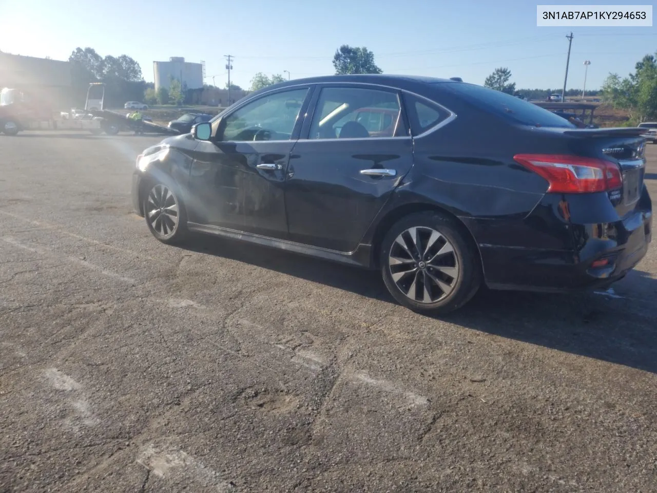 2019 Nissan Sentra S VIN: 3N1AB7AP1KY294653 Lot: 52215504