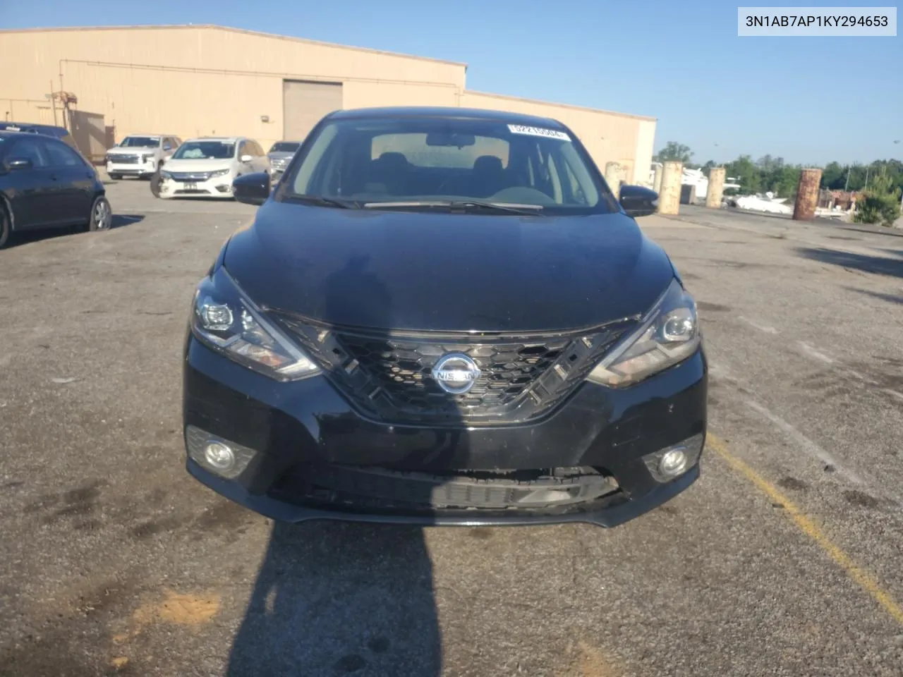 2019 Nissan Sentra S VIN: 3N1AB7AP1KY294653 Lot: 52215504