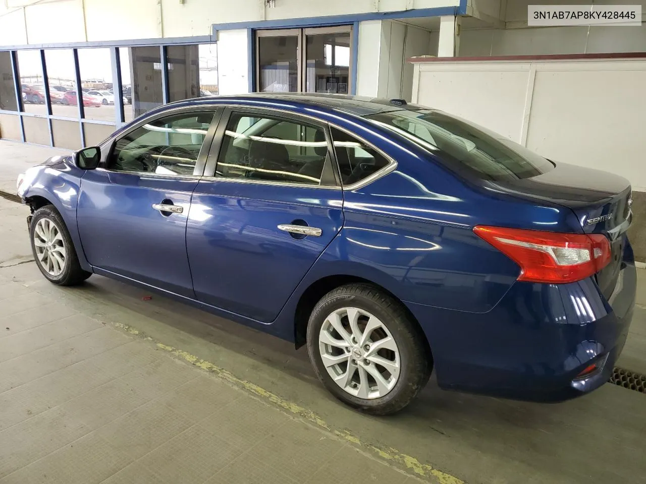 2019 Nissan Sentra S VIN: 3N1AB7AP8KY428445 Lot: 53074174