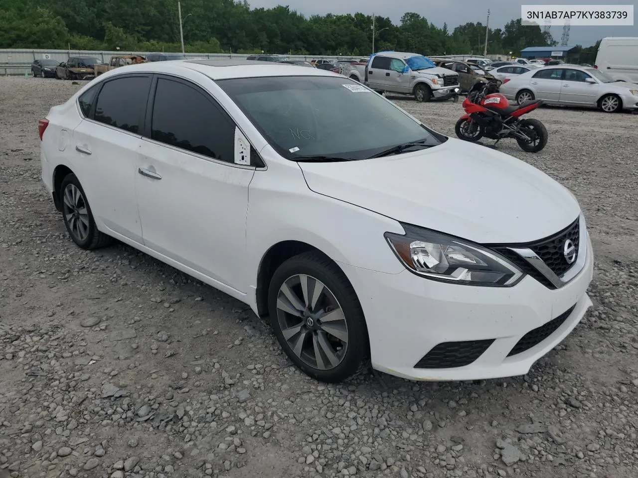 3N1AB7AP7KY383739 2019 Nissan Sentra S