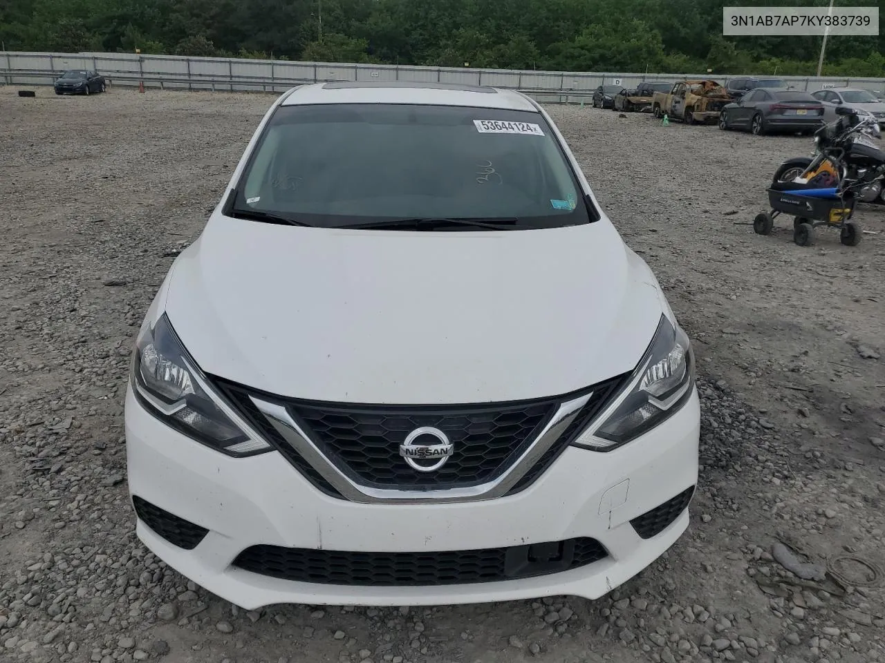 3N1AB7AP7KY383739 2019 Nissan Sentra S