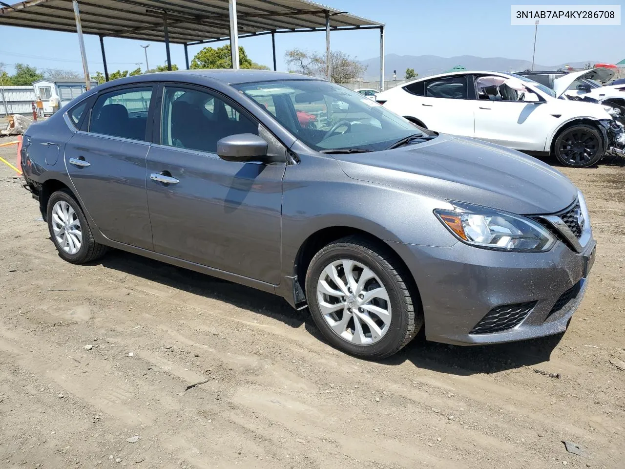 3N1AB7AP4KY286708 2019 Nissan Sentra S