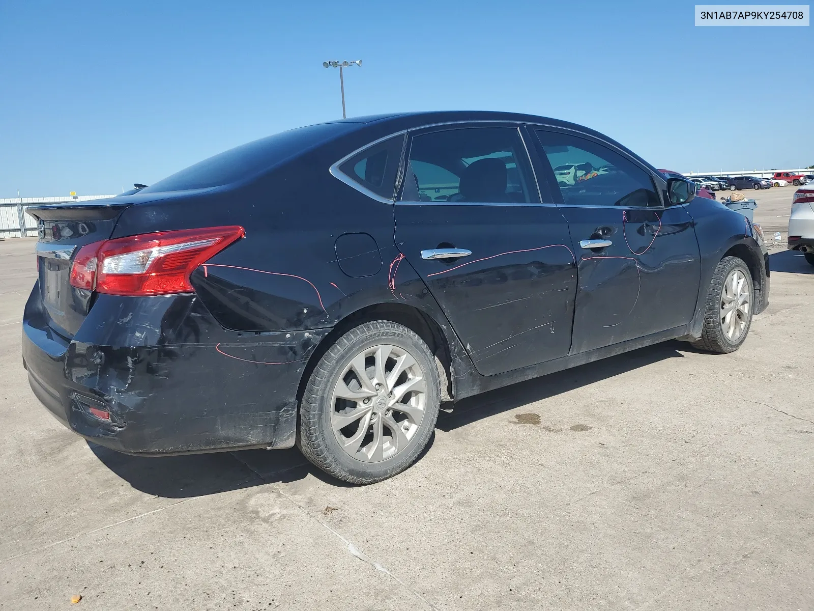 3N1AB7AP9KY254708 2019 Nissan Sentra S