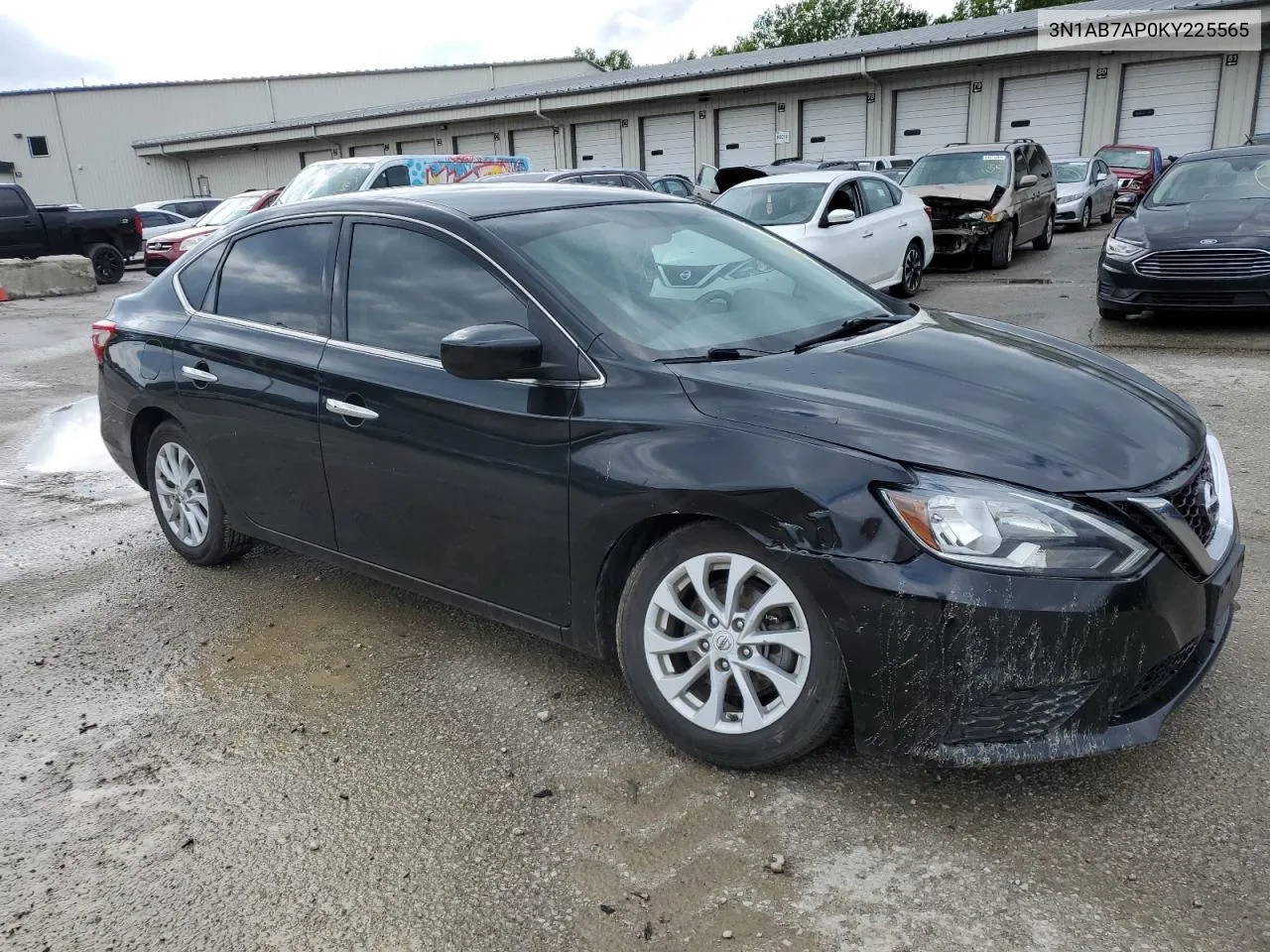 2019 Nissan Sentra S VIN: 3N1AB7AP0KY225565 Lot: 54896864