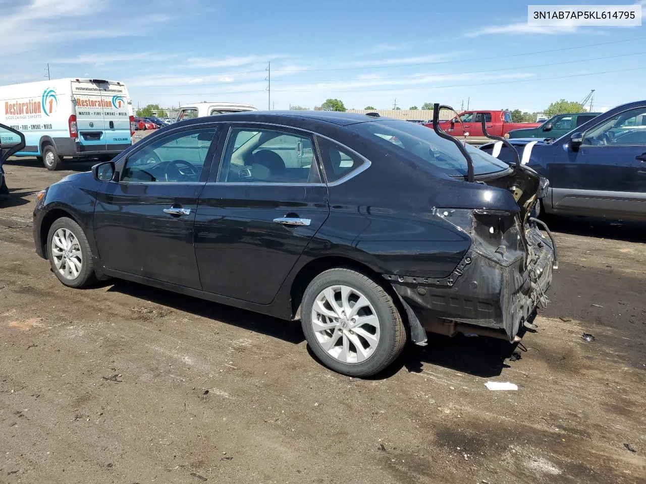 3N1AB7AP5KL614795 2019 Nissan Sentra S