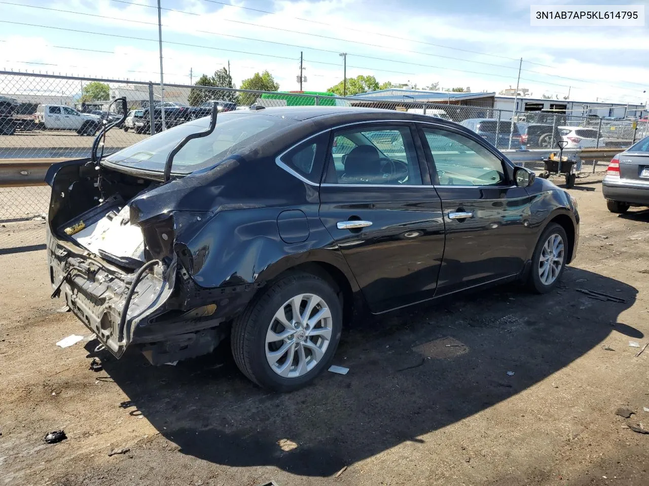 3N1AB7AP5KL614795 2019 Nissan Sentra S