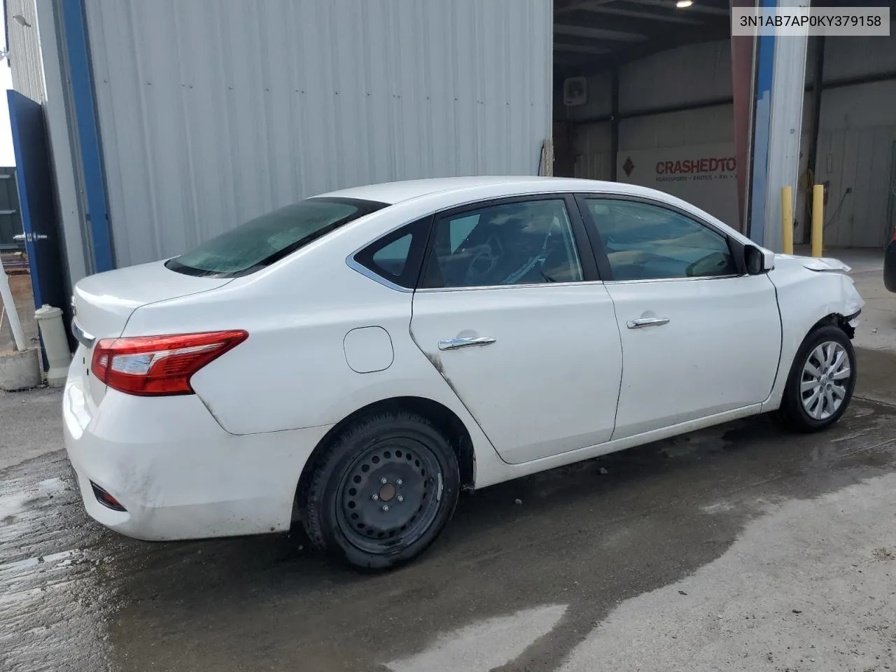 2019 Nissan Sentra S VIN: 3N1AB7AP0KY379158 Lot: 55944514