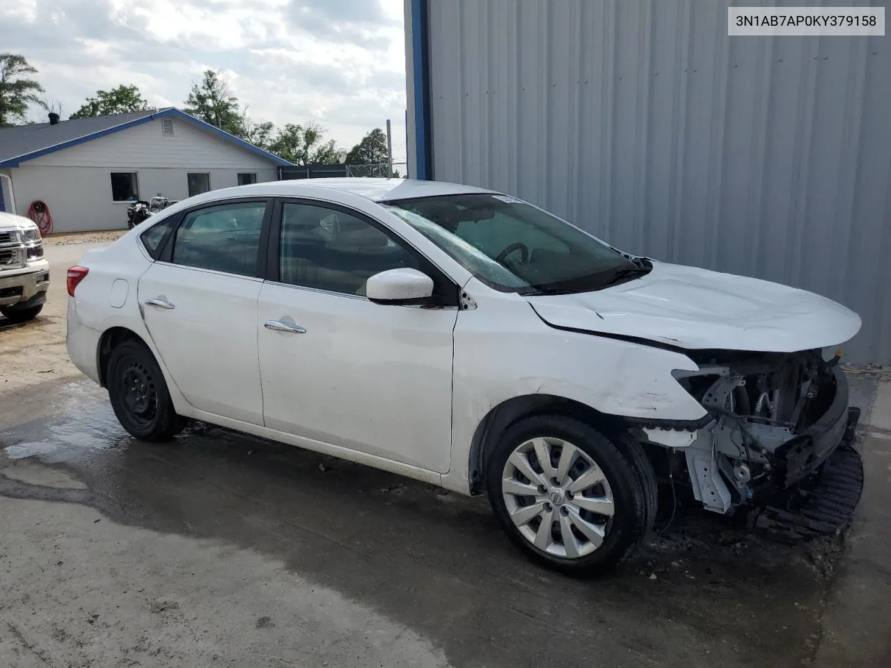 3N1AB7AP0KY379158 2019 Nissan Sentra S