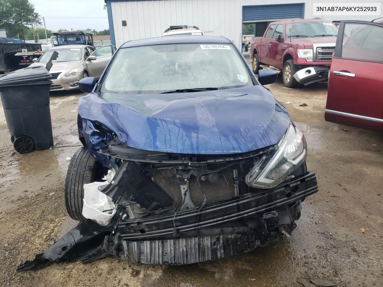 3N1AB7AP6KY252933 2019 Nissan Sentra S