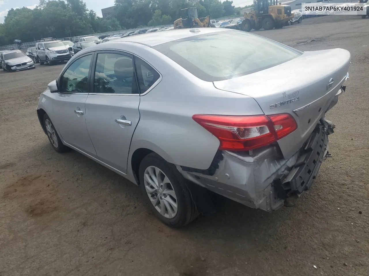 2019 Nissan Sentra S VIN: 3N1AB7AP6KY401924 Lot: 56148864