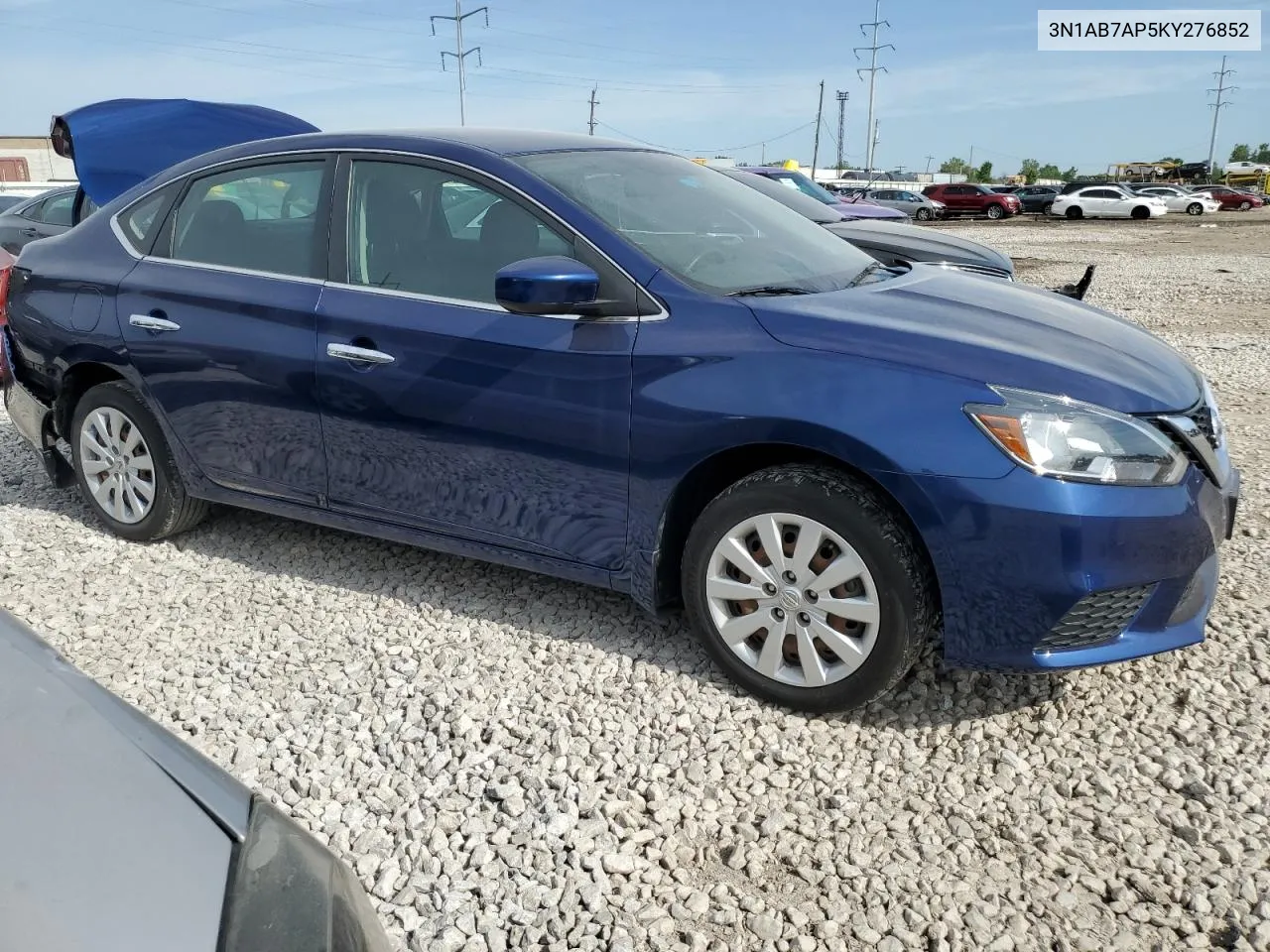 2019 Nissan Sentra S VIN: 3N1AB7AP5KY276852 Lot: 56269764