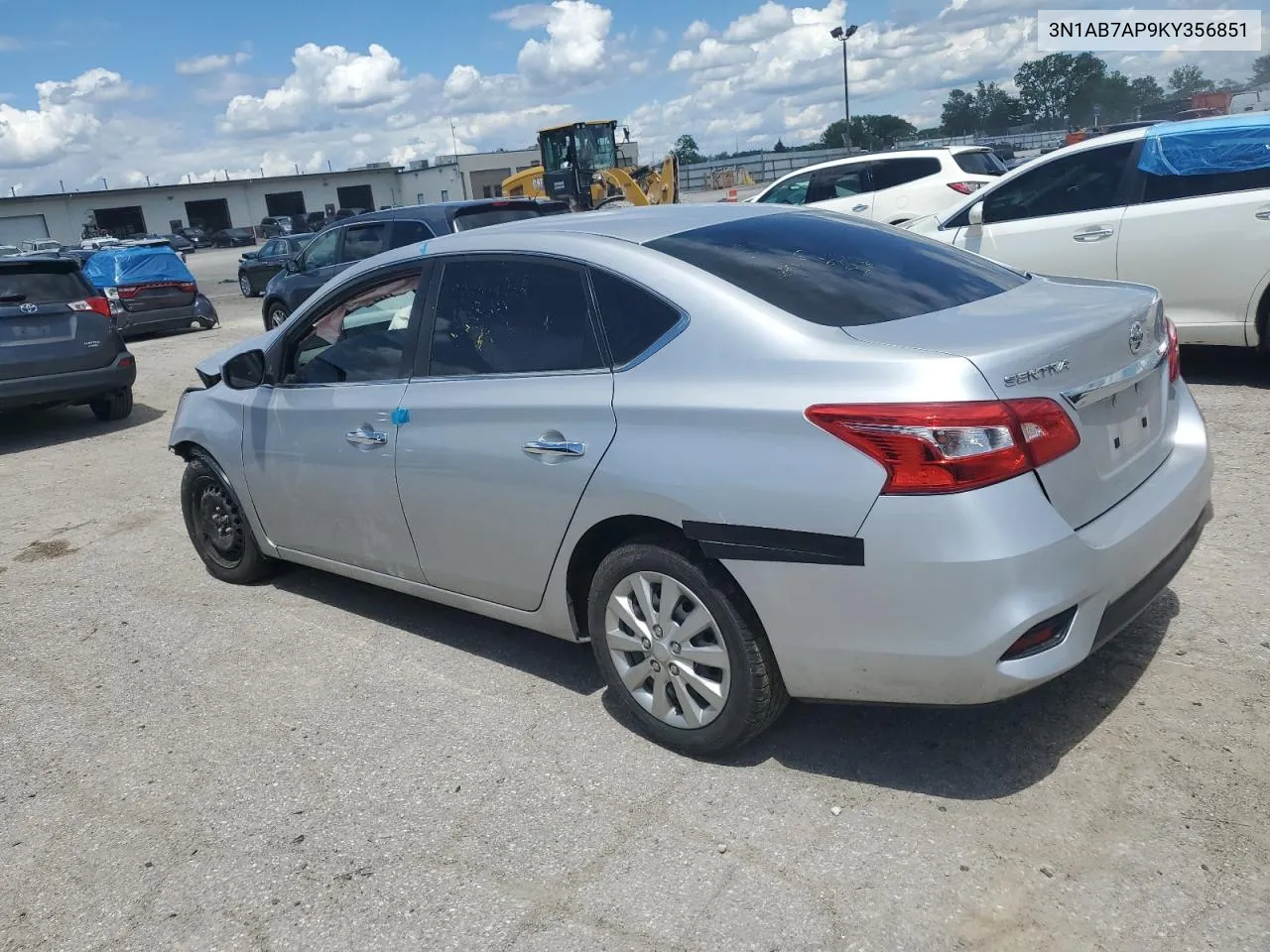 3N1AB7AP9KY356851 2019 Nissan Sentra S