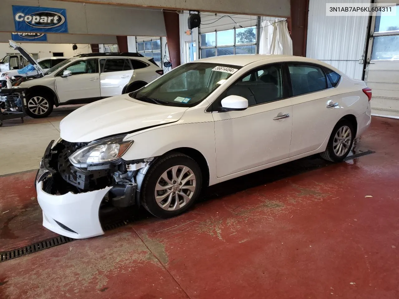 3N1AB7AP6KL604311 2019 Nissan Sentra S