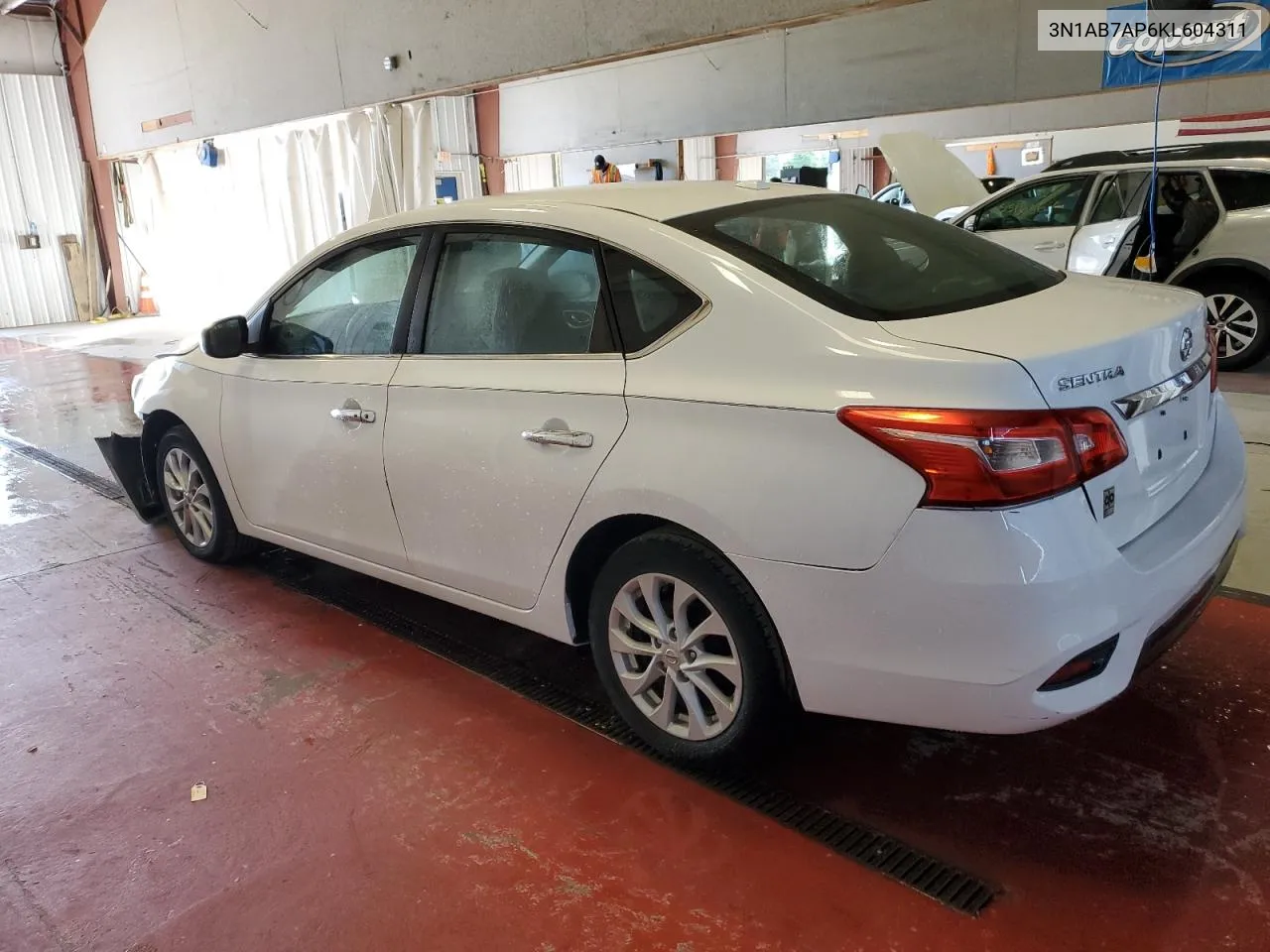 2019 Nissan Sentra S VIN: 3N1AB7AP6KL604311 Lot: 56614494