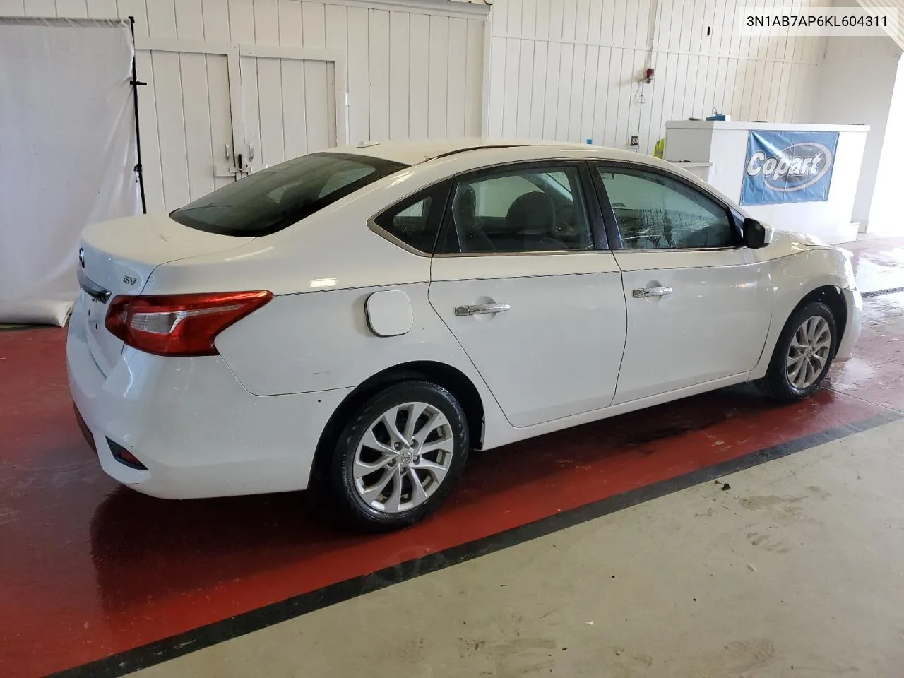 3N1AB7AP6KL604311 2019 Nissan Sentra S