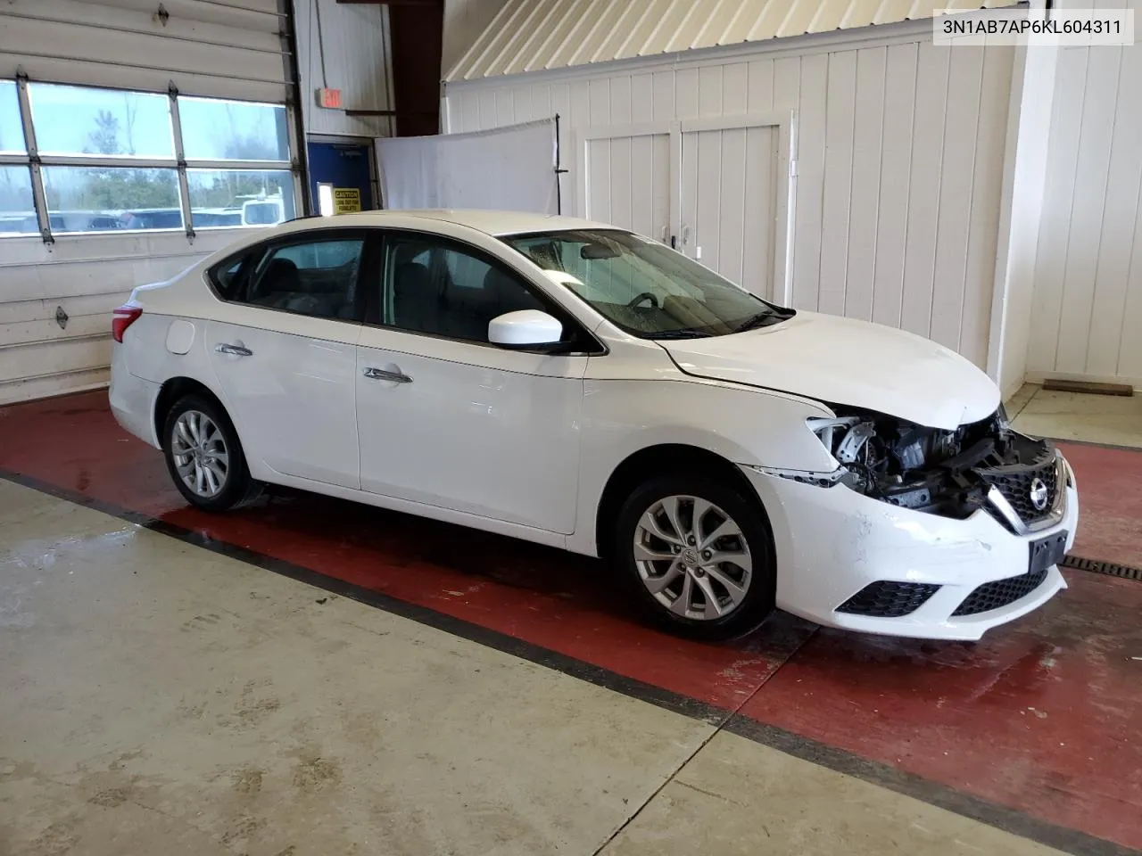 3N1AB7AP6KL604311 2019 Nissan Sentra S