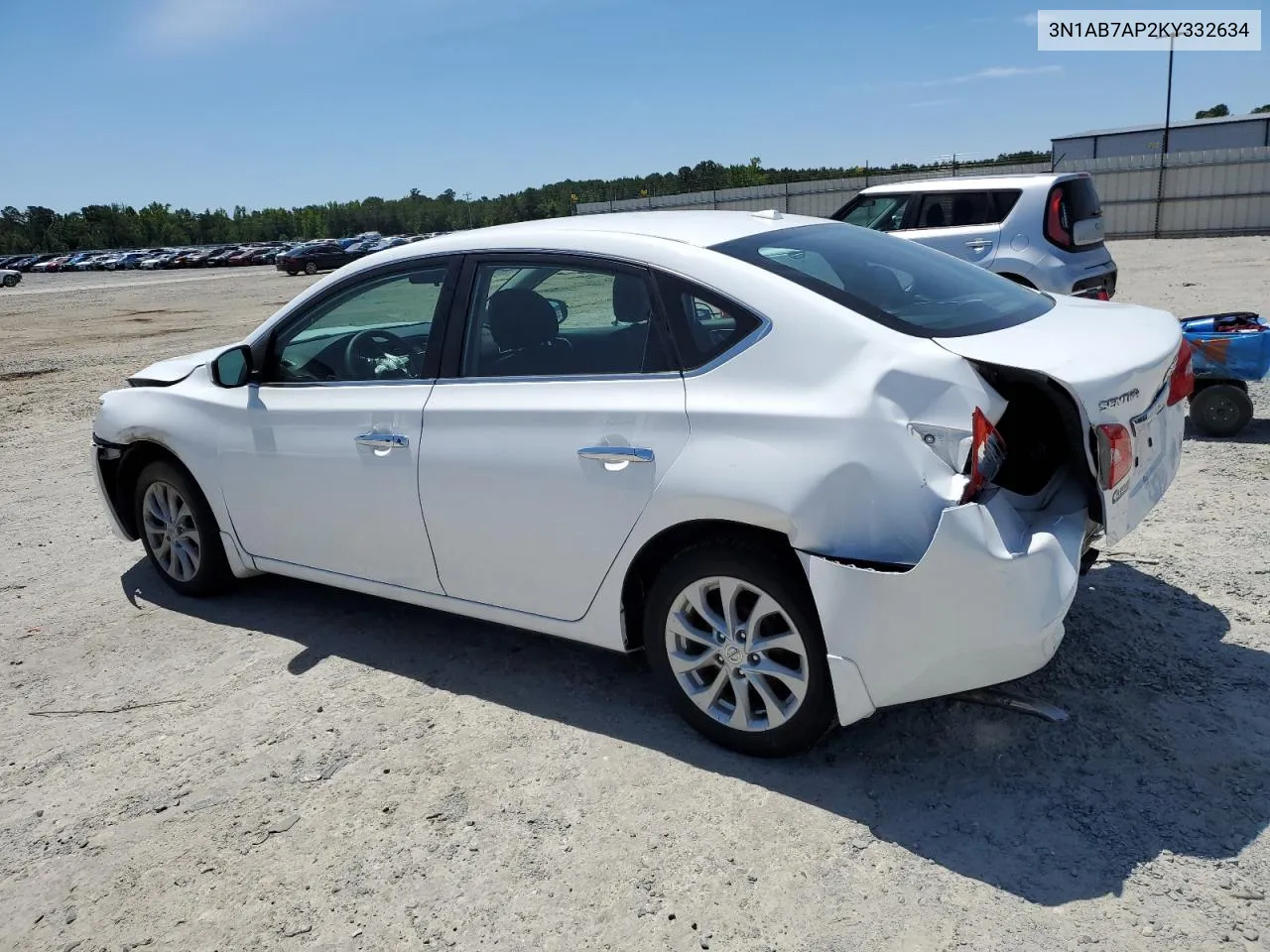 3N1AB7AP2KY332634 2019 Nissan Sentra S