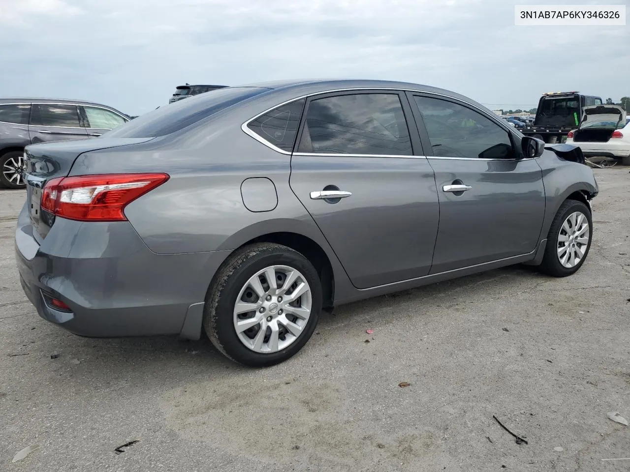 3N1AB7AP6KY346326 2019 Nissan Sentra S