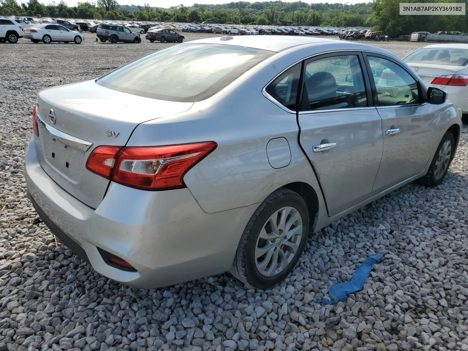 3N1AB7AP2KY369182 2019 Nissan Sentra S