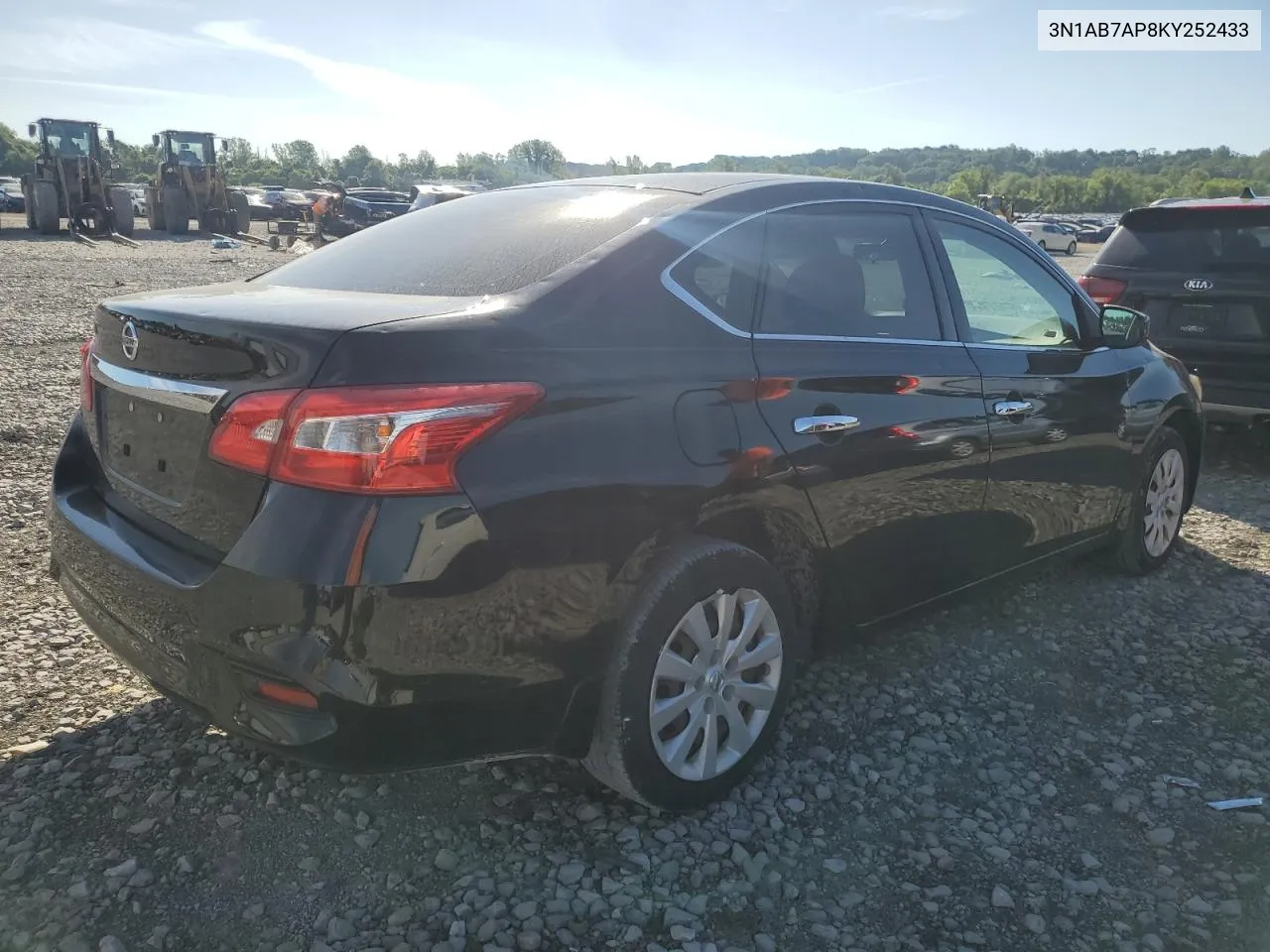 3N1AB7AP8KY252433 2019 Nissan Sentra S