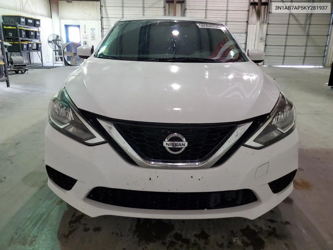 2019 Nissan Sentra S VIN: 3N1AB7AP5KY281937 Lot: 58908034