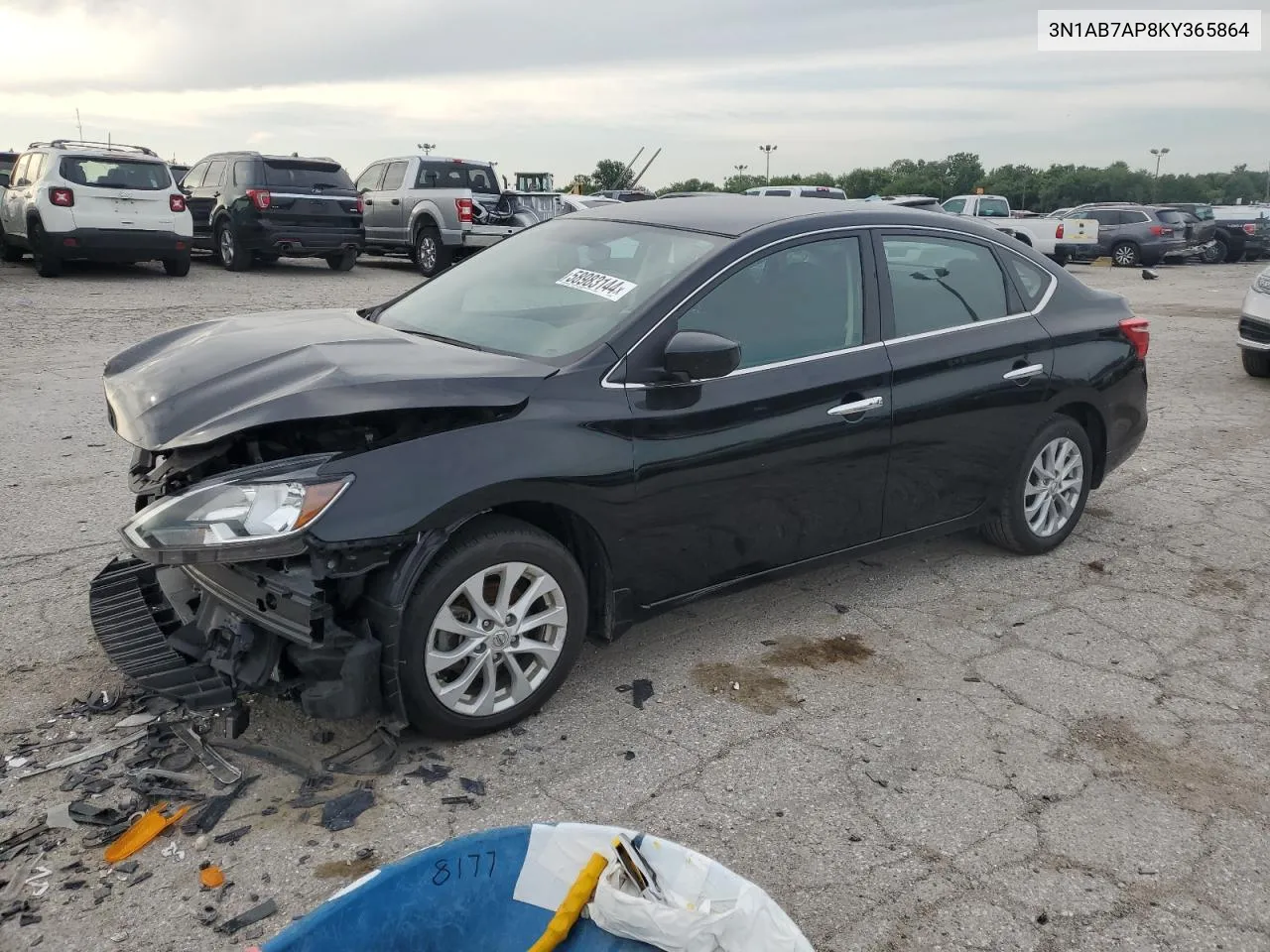 3N1AB7AP8KY365864 2019 Nissan Sentra S