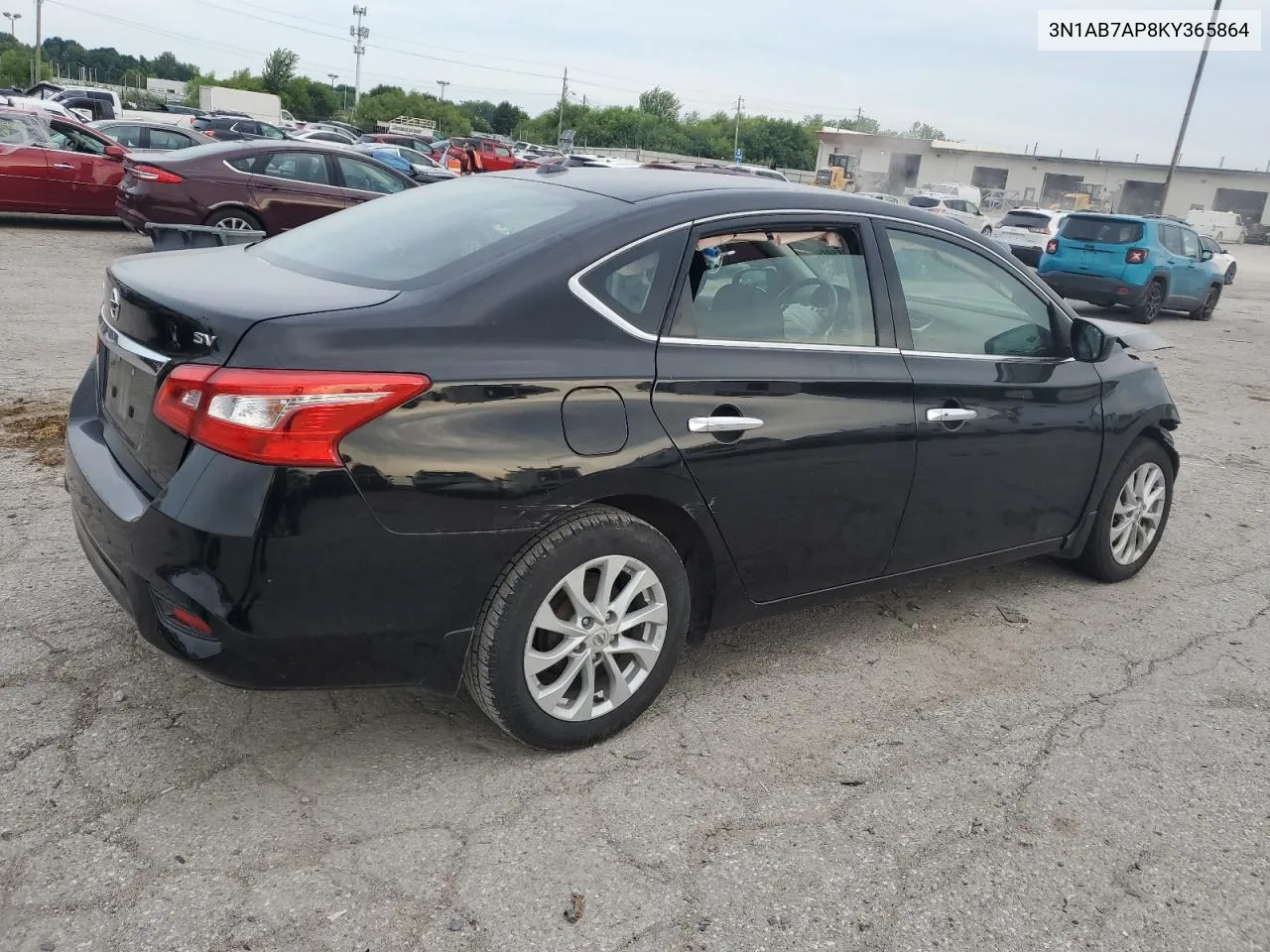 2019 Nissan Sentra S VIN: 3N1AB7AP8KY365864 Lot: 58983144