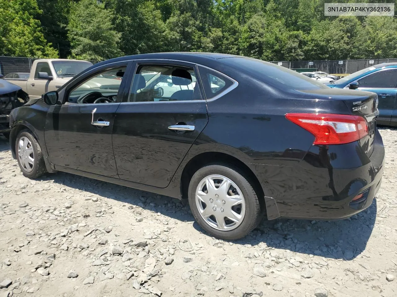 3N1AB7AP4KY362136 2019 Nissan Sentra S