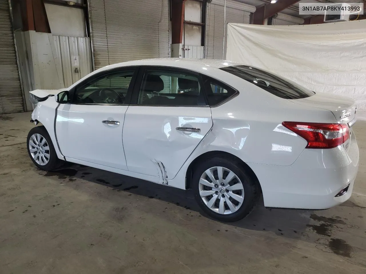 3N1AB7AP8KY413993 2019 Nissan Sentra S