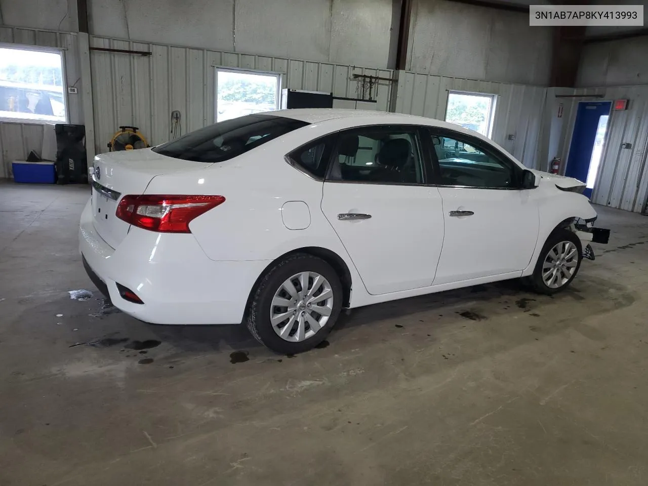 2019 Nissan Sentra S VIN: 3N1AB7AP8KY413993 Lot: 60543274