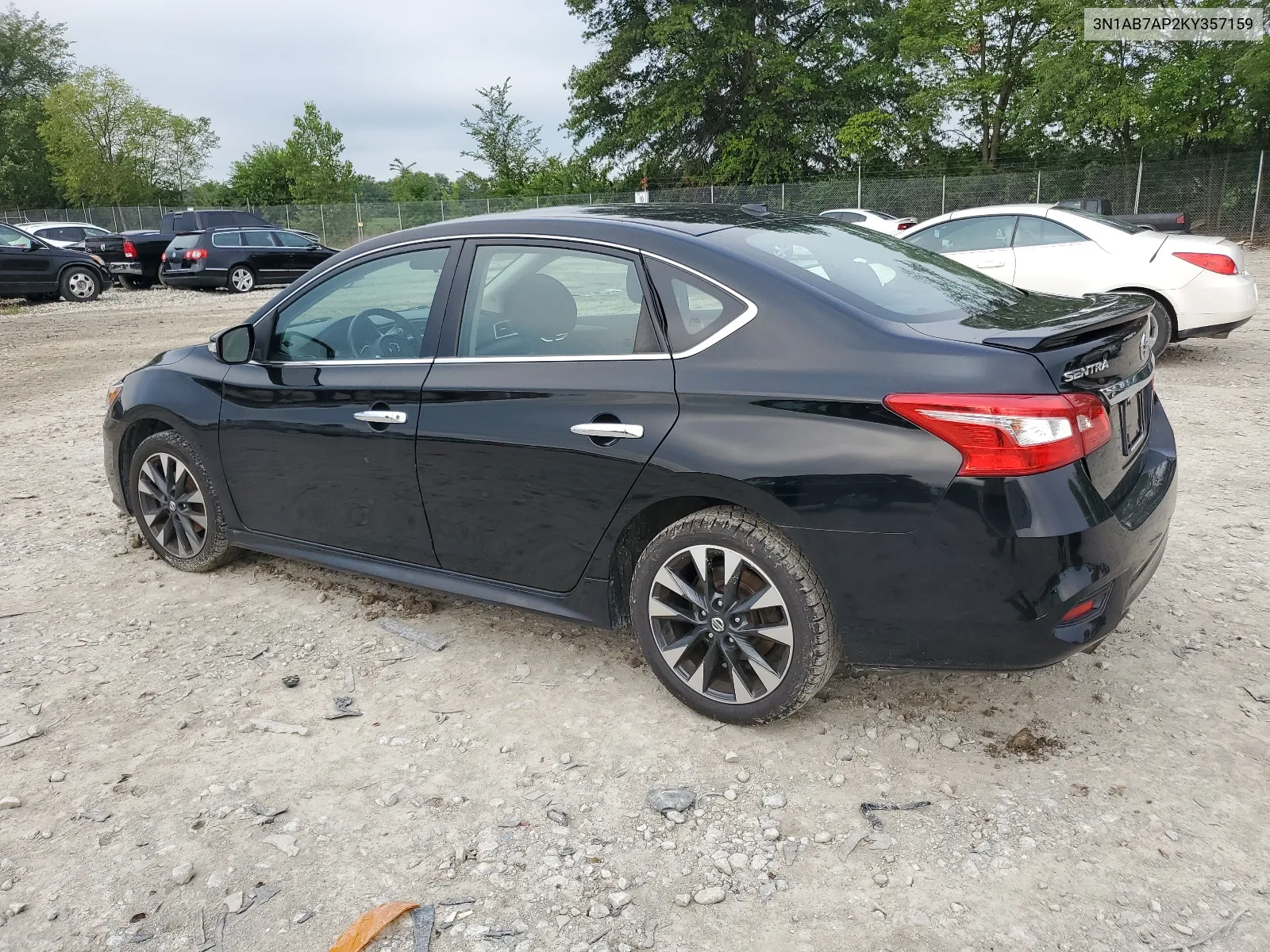 2019 Nissan Sentra S VIN: 3N1AB7AP2KY357159 Lot: 60586454