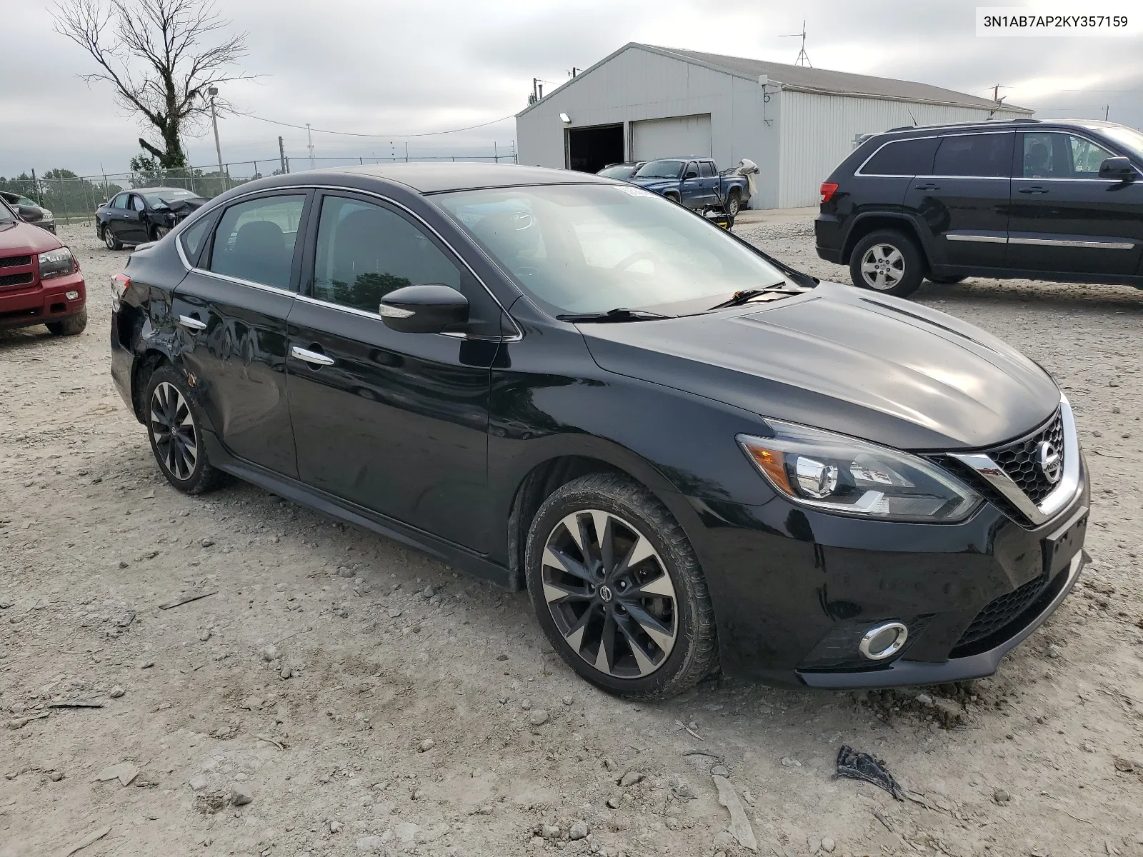 2019 Nissan Sentra S VIN: 3N1AB7AP2KY357159 Lot: 60586454