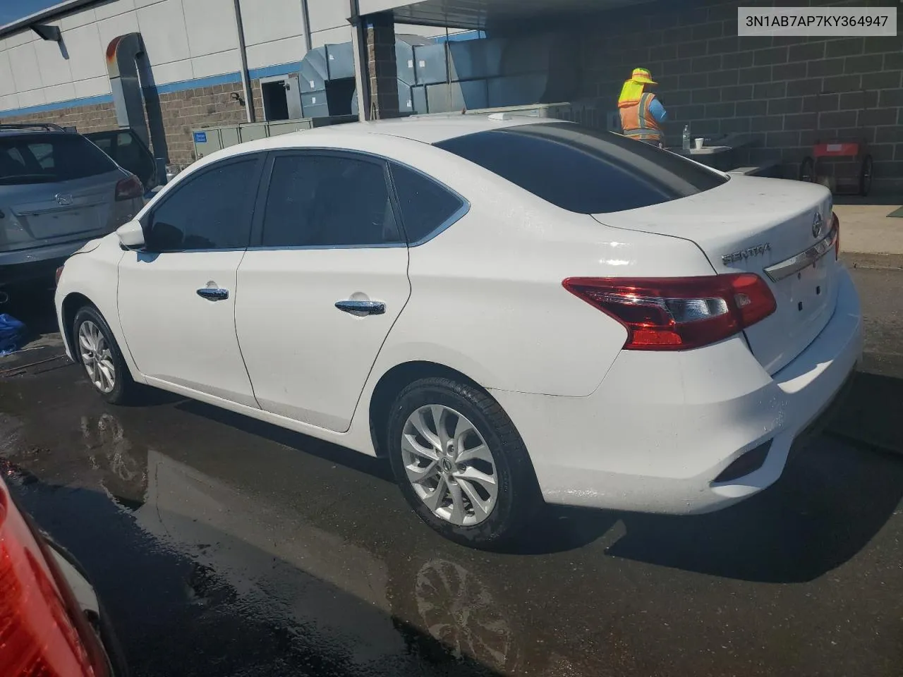 2019 Nissan Sentra S VIN: 3N1AB7AP7KY364947 Lot: 61021604