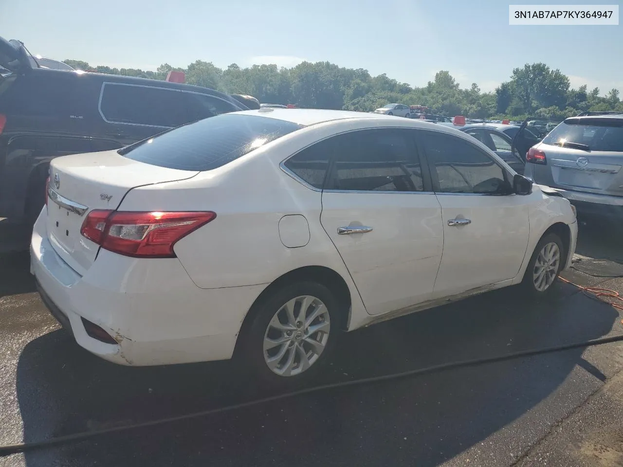 3N1AB7AP7KY364947 2019 Nissan Sentra S