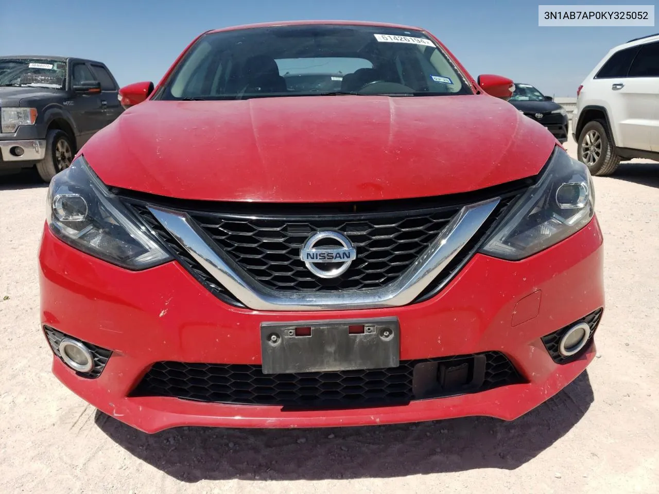 2019 Nissan Sentra S VIN: 3N1AB7AP0KY325052 Lot: 61426194