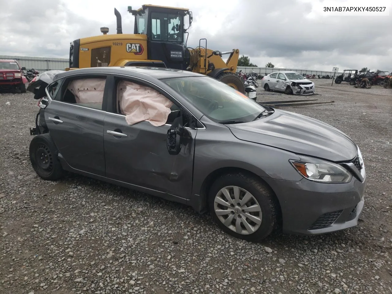 3N1AB7APXKY450527 2019 Nissan Sentra S