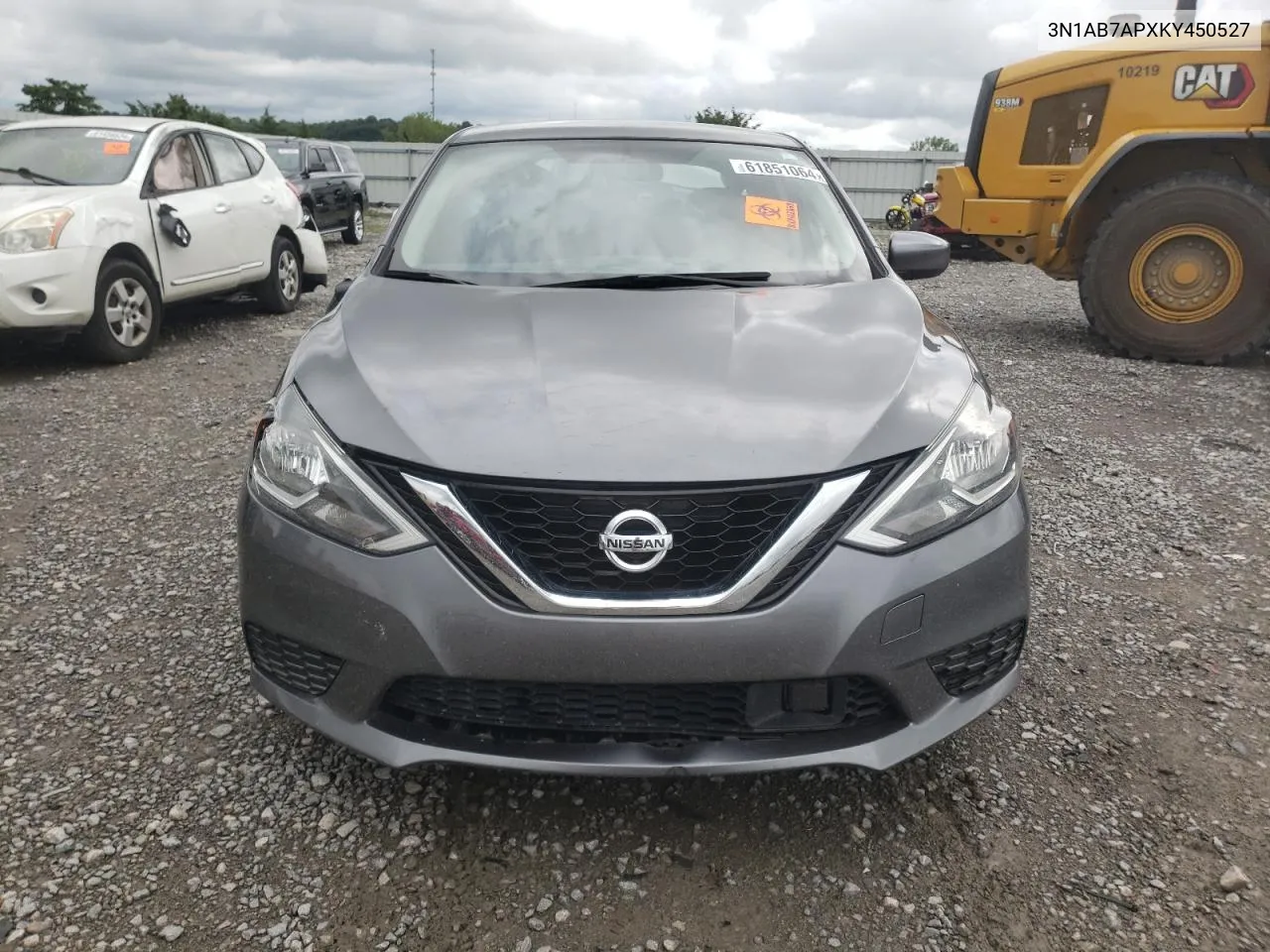 3N1AB7APXKY450527 2019 Nissan Sentra S