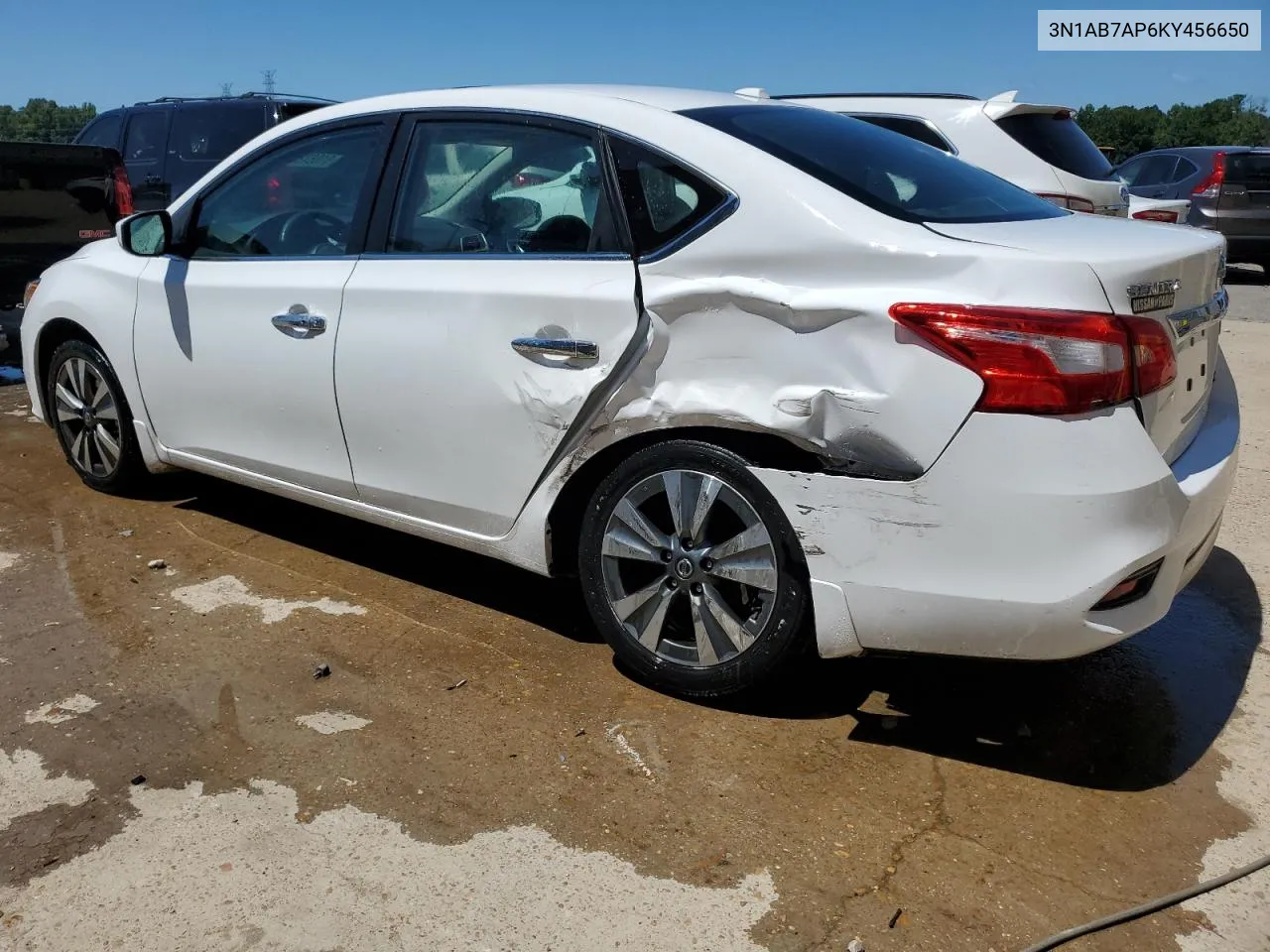 2019 Nissan Sentra S VIN: 3N1AB7AP6KY456650 Lot: 61867804