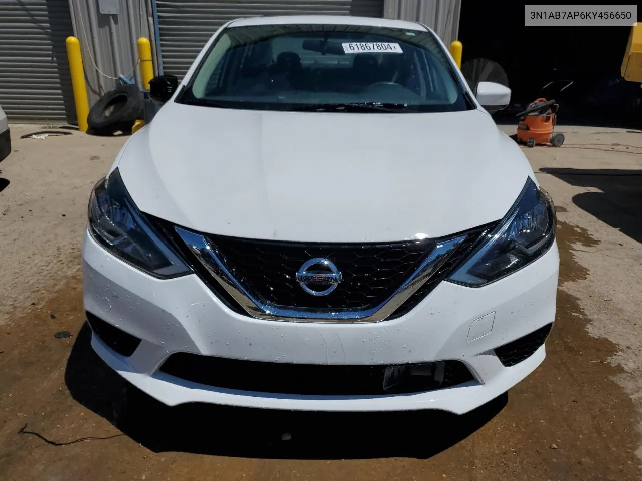 2019 Nissan Sentra S VIN: 3N1AB7AP6KY456650 Lot: 61867804