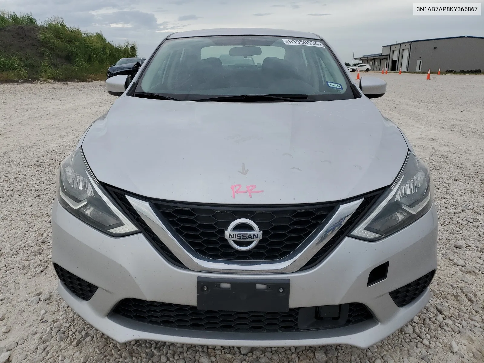 2019 Nissan Sentra S VIN: 3N1AB7AP8KY366867 Lot: 61950934